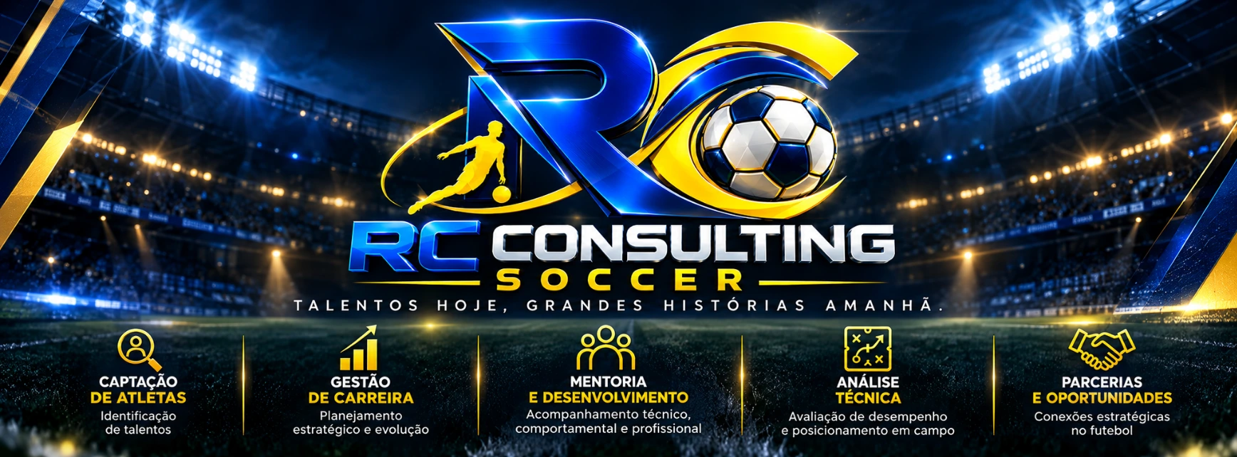 Registro visual fornecido pelo responsável — RC Consulting Soccer